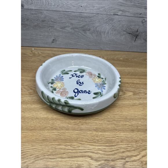 Louisville Stoneware KY Pies by Joan 9.25”Deep Dish Pie Plate Baker Made in USA - Picture 1 of 9